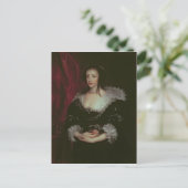 Queen Henrietta Maria Briefkaart (Staand voorkant)