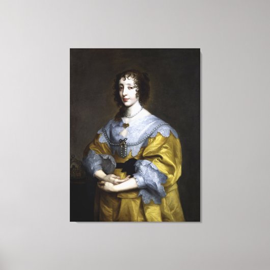Queen Henrietta Maria Canvas Afdruk (Voorkant)