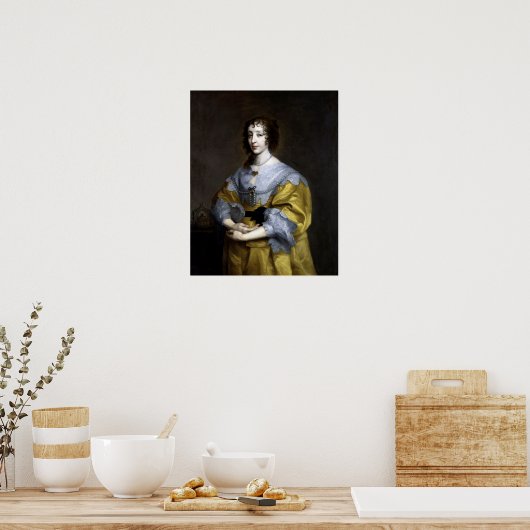 Queen Henrietta Maria Poster (Keuken)