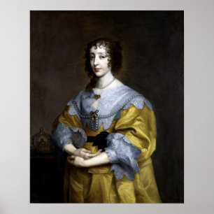Queen Henrietta Maria Poster