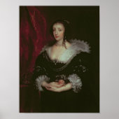 Queen Henrietta Maria Poster (Voorkant)