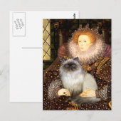 Queen- Himalayan cat 7 Briefkaart (Voorkant / Achterkant)
