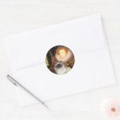 Queen- Himalayan cat 7 Ronde Sticker (Envelop)