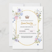 Queen Holiday Luncheon Uitnodiging (Voorkant)