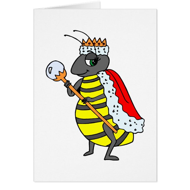 Queen Honeybee | Diva Cartoon (Voorkant)