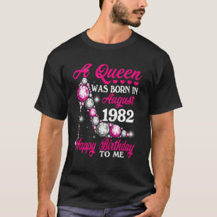 Queen is geboren in augustus 1982 High Heel 40th B T-shirt