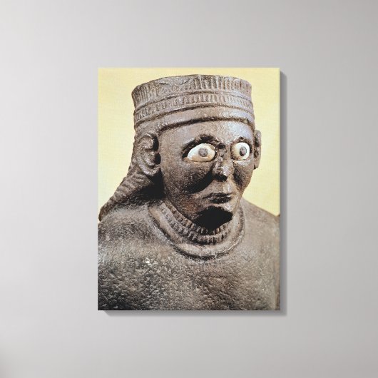 Queen Ishtar, echtgenote van King Hadad Canvas Afdruk (Voorkant)