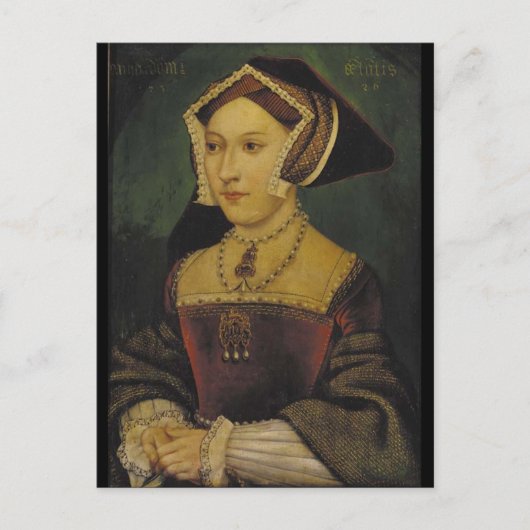 Queen Jane Seymour Briefkaart (Voorkant)