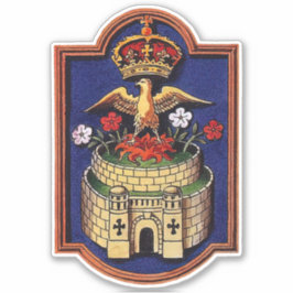 Queen Jane Seymour Royal Badge Phoenix Sticker