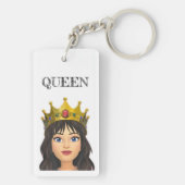 Queen Keyring Sleutelhanger (achterkant)