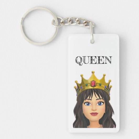 Queen Keyring Sleutelhanger (Voorkant)