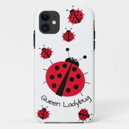 Queen Ladybug Girly Fun Schattigee Cartoon Case-Mate iPhone Case