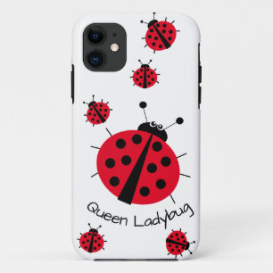 Queen Ladybug Girly Fun Schattigee Cartoon Case-Mate iPhone Case
