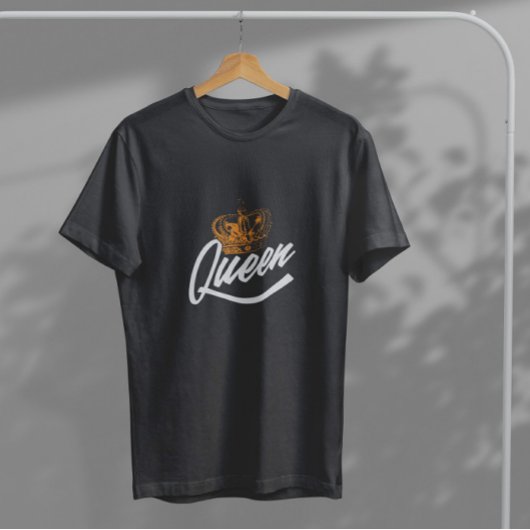 Queen Lettering T-shirt
