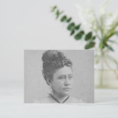 Queen Lili'uokalani Briefkaart (Staand voorkant)