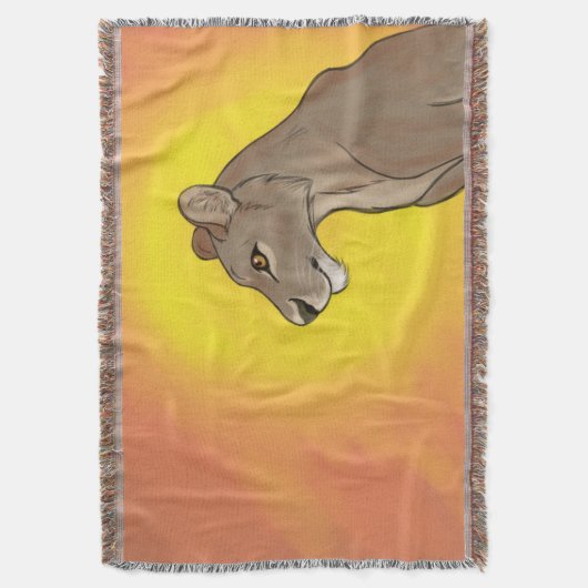 Queen Lioness Deken (Voorkant Verticaal)