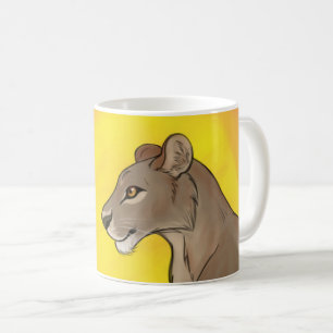 Queen Lioness Koffiemok