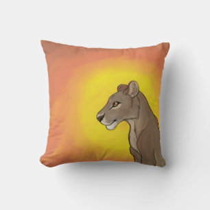 Queen Lioness Kussen