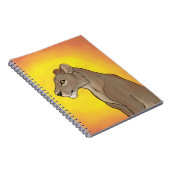 Queen Lioness Notitieboek (Rechterzijde)
