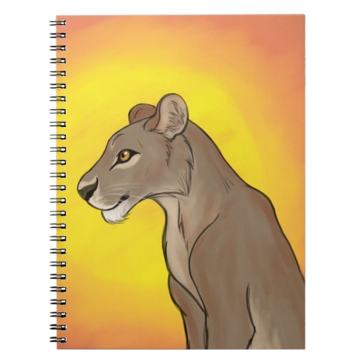 Queen Lioness Notitieboek (Voorkant)