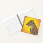 Queen Lioness Notitieboek (Binnen)