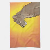 Queen Lioness Theedoek (Verticaal)
