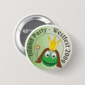 Queen Lo Party Button (Voorkant /achterkant)