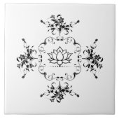 Queen Lotus Tegeltje (Voorkant)