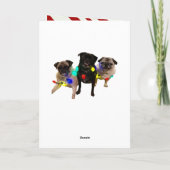 Queen Lulu Christmas Kaart! Feestdagen Kaart (Achterkant)