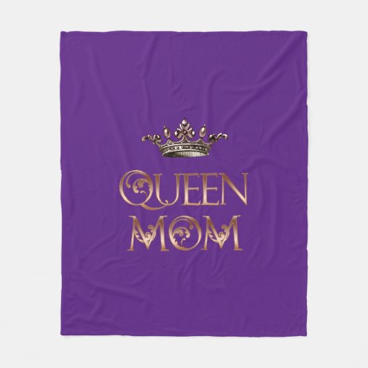 Queen Ma Fleece Deken (Voorkant)