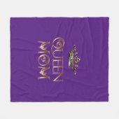 Queen Ma Fleece Deken (Voorkant (Horizontaal))