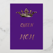 Queen Ma Folie Feestdagenkaart (Voorkant)