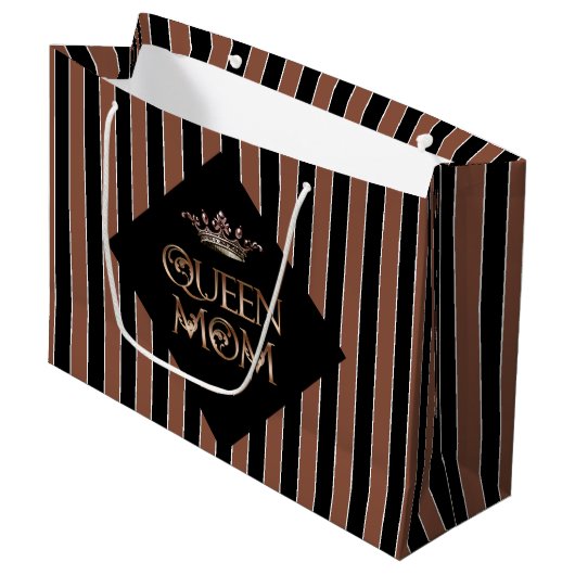Queen Ma Gift Bag Groot Cadeauzakje (Voorkant Gekanteld)