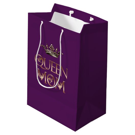 Queen Ma Medium Cadeauzakje (Achterkant Gekanteld)