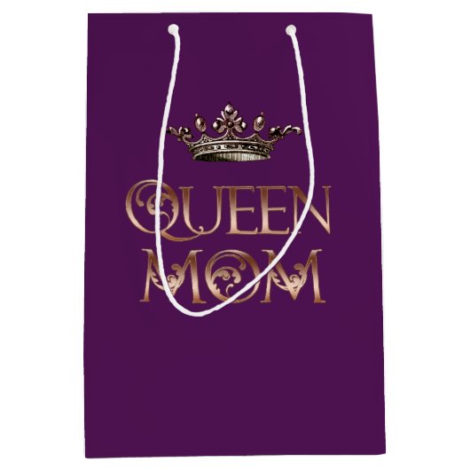 Queen Ma Medium Cadeauzakje (Voorkant)