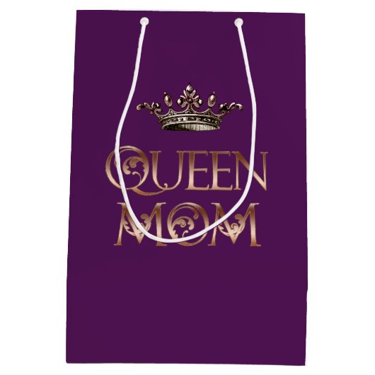 Queen Ma Medium Cadeauzakje (Achterkant)
