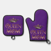 Queen Ma Ovenwant & Pannenlap Set (Voorkant)