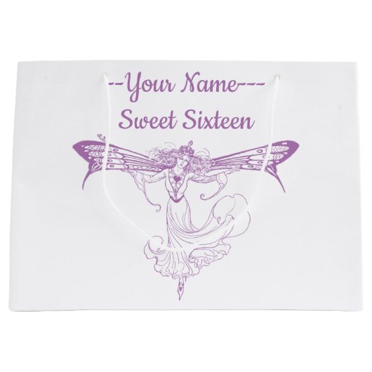 Queen Mab Fairy, lief zestien in het Paarse Groot Cadeauzakje (Voorkant)