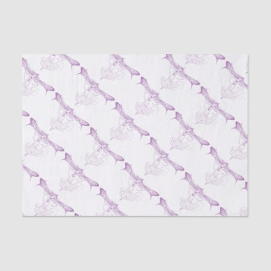 Queen Mab Fairy, lief zestien in het Paarse Tissuepapier (Voorkant)