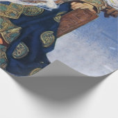 Queen Maeve Warrior Princess Fantasy Art Cadeaupapier (Hoek)