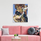 Queen Maeve Warrior Princess Fantasy Art Canvas Afdruk (Insitu (Woonkamer))