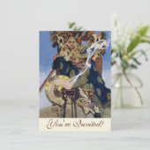 Queen Maeve Warrior Princess Fantasy Art Kaart (Staand voorkant)