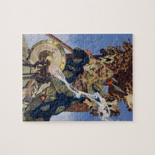 Queen Maeve Warrior Princess Fantasy Art Legpuzzel (Horizontaal)