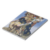 Queen Maeve Warrior Princess Fantasy Art Notitieblok (Linkerzijde)