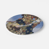 Queen Maeve Warrior Princess Fantasy Art Papieren Bordje (Gekanteld)