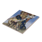 Queen Maeve Warrior Princess Fantasy Art Tegeltje (Zijkant)