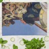 Queen Maeve Warrior Princess Fantasy Art Theedoek (Gevouwen)