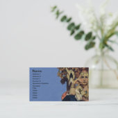 Queen Maeve Warrior Princess Fantasy Art Visitekaartje (Staand voorkant)