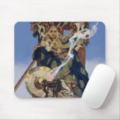 Queen Maeve Warrior Woman Princess Muismat (Met muis)