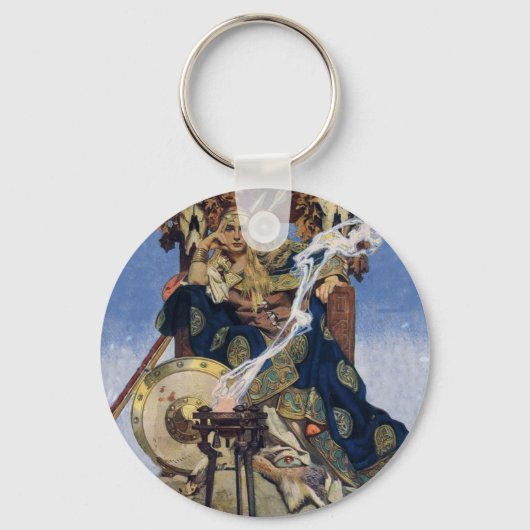 Queen Maeve Warrior Woman Princess Sleutelhanger (Voorkant)
